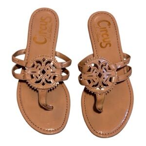 Circus by Sam Edelman Women's Canyon Thong Flip Flop Sandals Tan Size 7